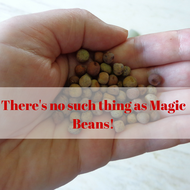 Don’t wait for Magic Beans!